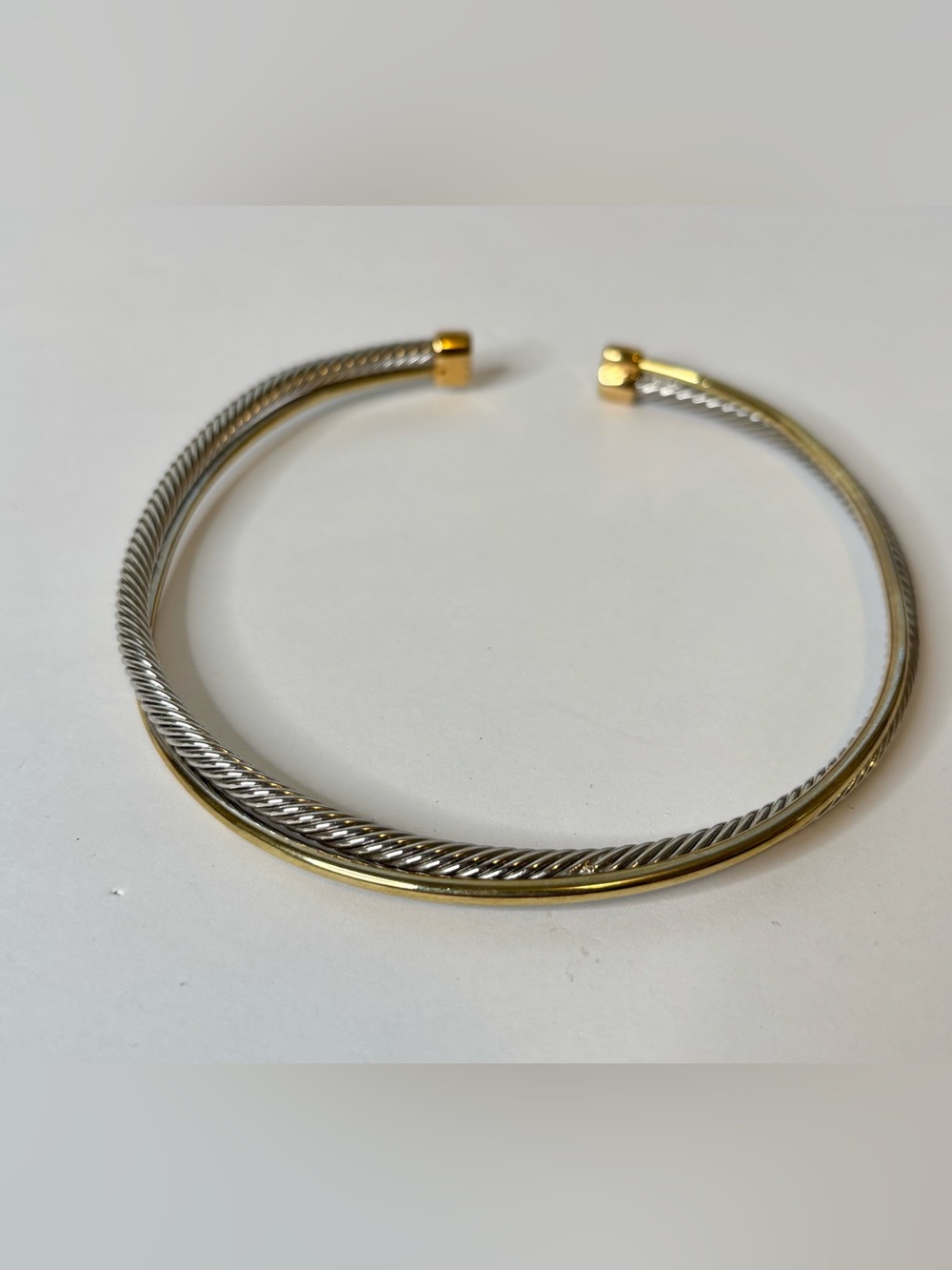 CHOKER NECKLACE (TWO TONE)